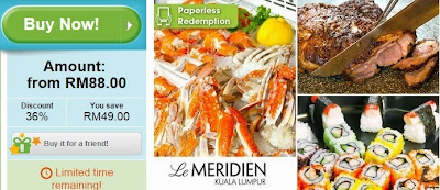 International Buffet Dinner offer at Latest Recipe, KL, Groupon Malaysia, discount