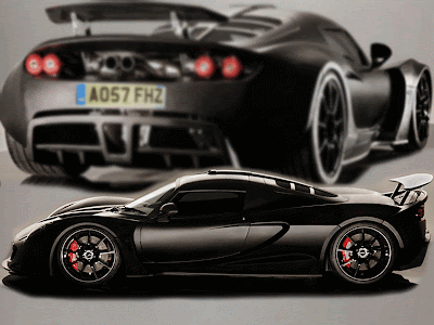 Venom GT Hennessey Supercar Concept Car