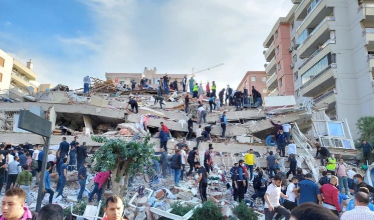 Deadly earthquake rocks western Turkey, Greece