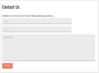 Cara Membuat Contact Form Di Bloger