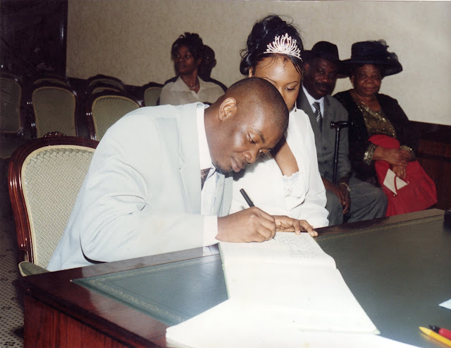 Wedding Pictures of Don Jazzy And His Ex-Wife 18 Years Ago