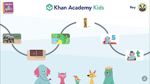 圖出自Khan Academy Kids App