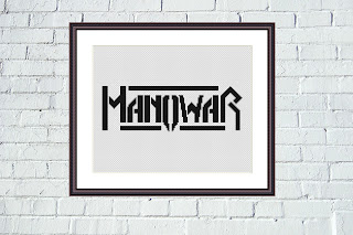 Manowar cross stitch pattern - Tango Stitch