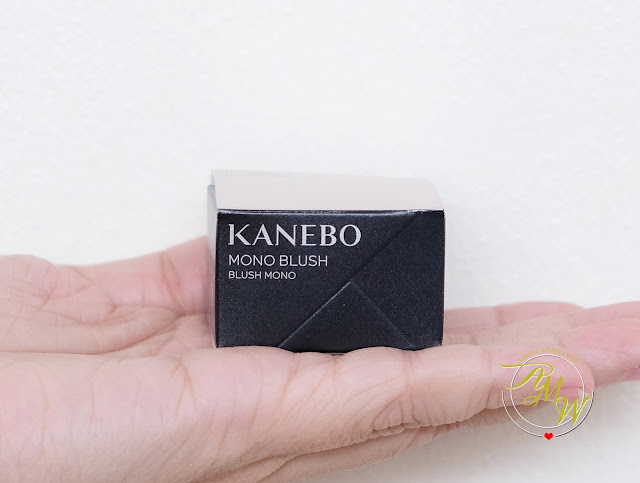 a photo of Kanebo Mono Blush review  by Nikki Tiu of www.askmewhats.com