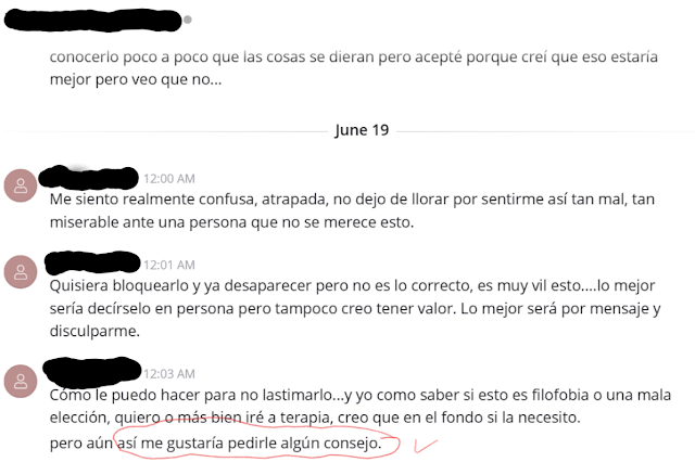 testimonio filofóbico