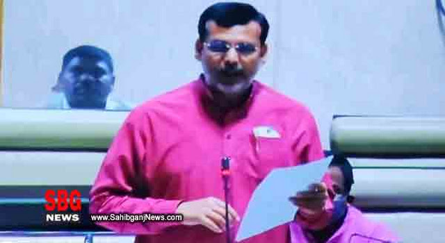 राजमहल विधायक अनंत ओझा ने विधानसभा में रेलमंडल कार्यालय खोलने की मांग की