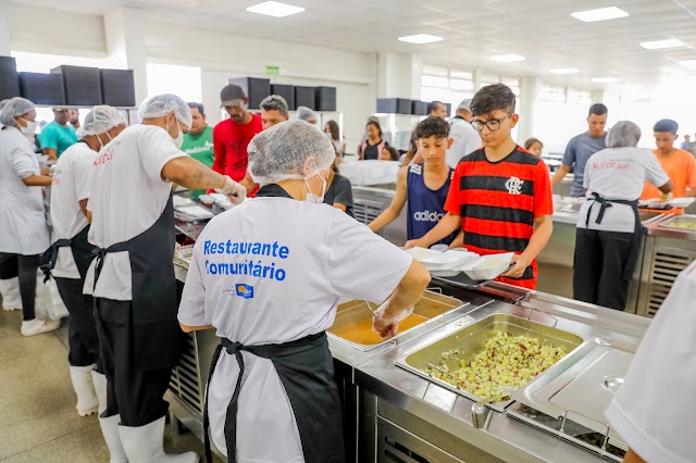  Das escolas aos restaurantes comunitários, GDF prioriza boa alimentação