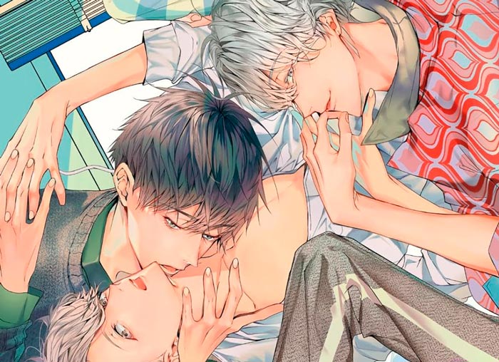 Amor a 3 bandas (3P Lovers Shared House) manga - Anji Seina - BL