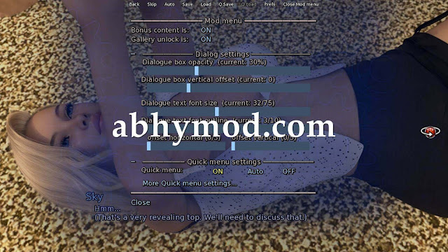 Limits of Sky Mod
