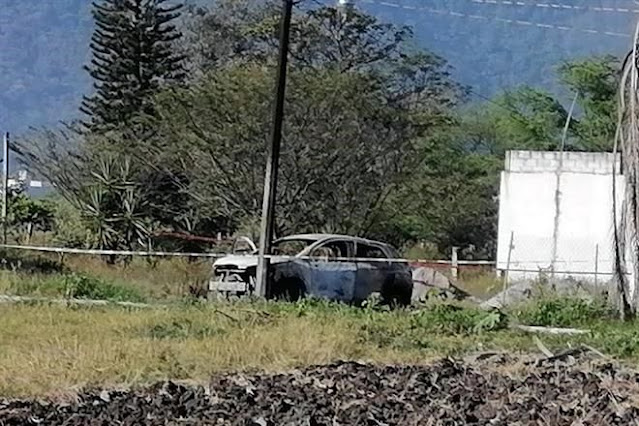 Si lo querían matar; uan Carlos Hernández Cortés traía protección pero con todo y su escolta lo ejecutan y calcinan