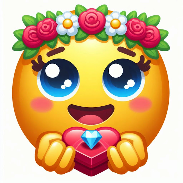 Emoji for propose in WhatsApp