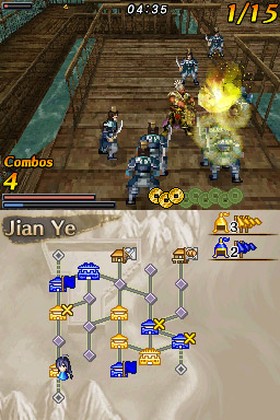 Dynasty Warriors DS: Fighter's Battle screenshot 2