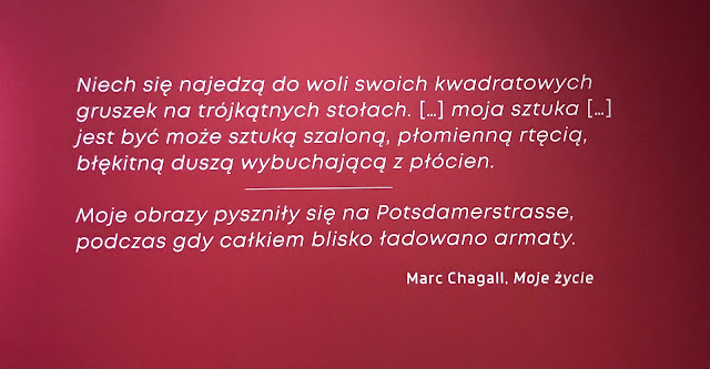 Marc Chagall wystawa w Muzeum Narodowym w Warszawie