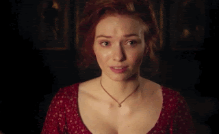 Newly wed Demelza Poldark sings a romantic song to Ross who is overcome with emotion amongst friends at Trenwith