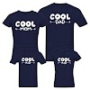 Buy Best Family t shirt Cool Mom Dad Kid by Cottvalley t shirt online Shopping in india 