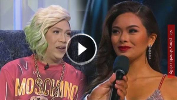 Watch: Vice Ganda answers Miss Universe question given to Maxine Medina