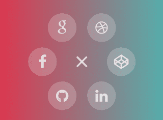 Pure CSS Circle Menu