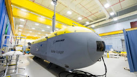 Un vehículo submarino no tripulado de la compañía norteamericana Boeing.