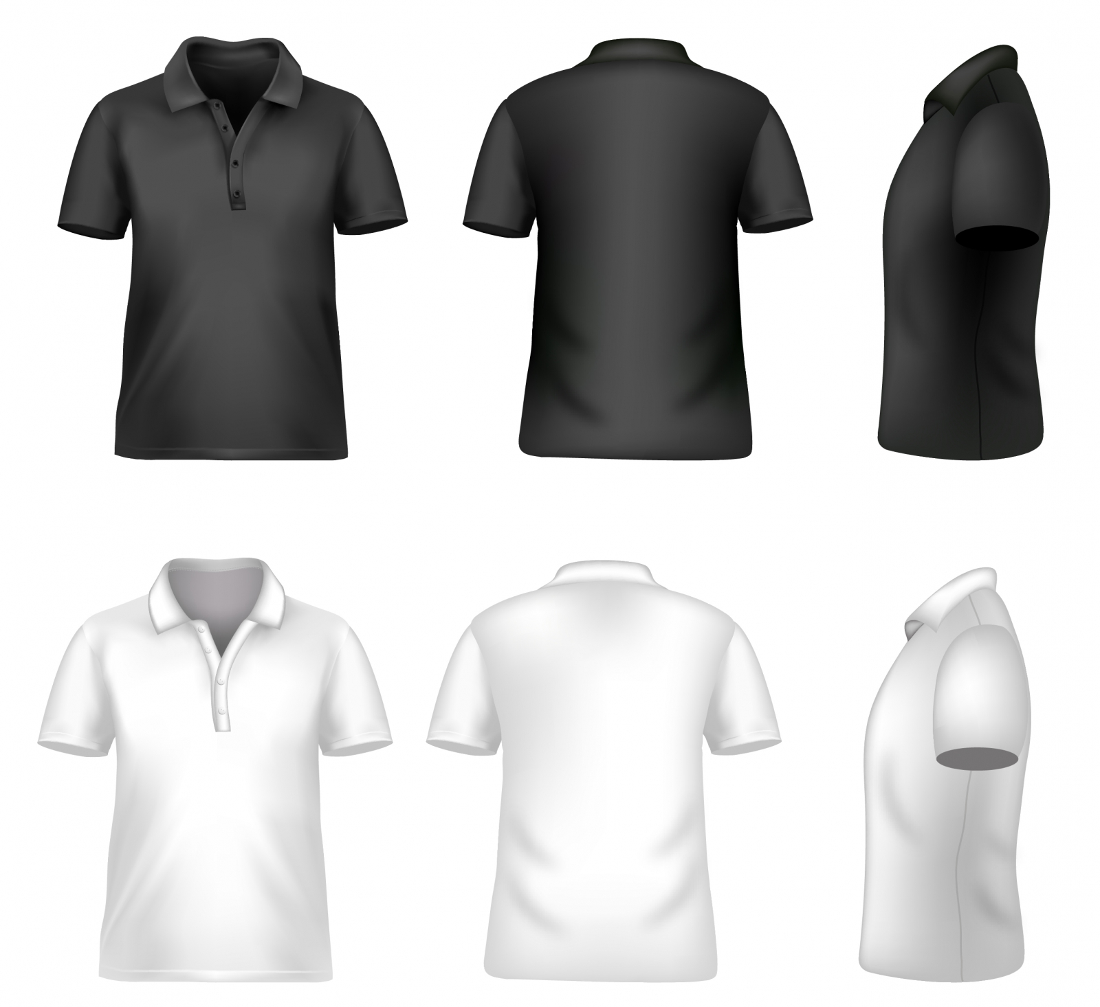  Template Adobe Illustrator Polo Shirt EIO ARTS