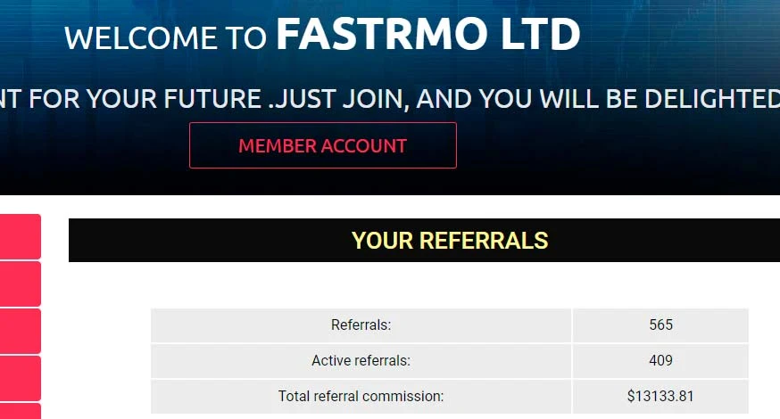 Оборот структуры Fastrmo