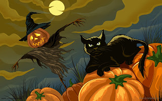 Halloween HD wallpapers - 043 cat