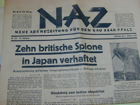 1 October 1940 worldwartwo.filminspector.com Naz German propaganda newspaper