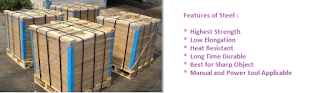 Steel Strapping For Heavy Load Packing