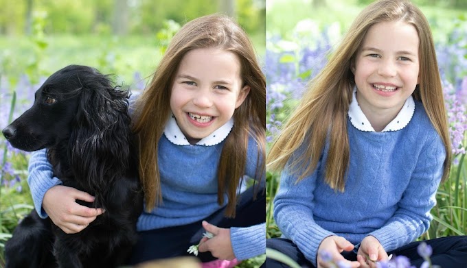 Princess Charlotte Poses With Orla For Her 7th Birthday! See Photos of Charlotte's Growing Up Years