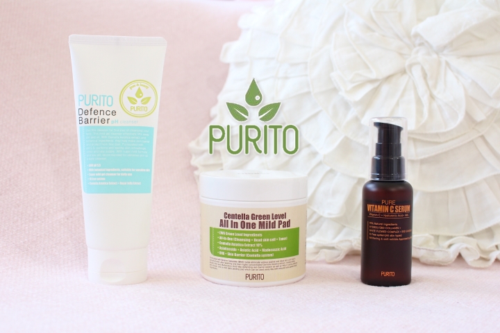 Purito review defence barrier ph cleanser centella green level all in one mild pad vitamin c serum kbeauty korean beauty blog blogger 퓨리토 리뷰 뷰티 스킨케어 디펜스 베리어 pH 클렌저 센텔라 그린레벨 올인원 마일드 패드 퓨어 비타민 씨 세럼