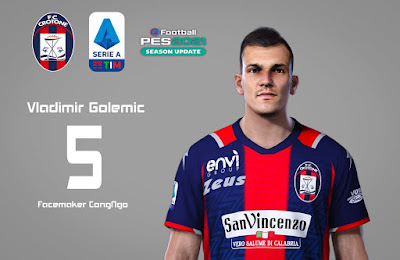 PES 2021 Faces Vladimir Golemić by CongNgo