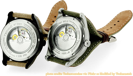 Techné Harrier Ref. 363 (Miyota 9015), versions 132 & 031 photo credit by Technewatches