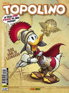 Topolino 3314 - 29 Maggio 2019 | ISSN 1120-611X | CBR 215 dpi | Settimanale | Fumetti Classici | Universo Disney
Numero volumi : IN CORSO
Topolino apparve in Italia il 30 marzo 1930, quando sul n.13 del settimanale torinese Illustrazione del Popolo, diretto da Lorenzo Gigli, fu pubblicata la prima striscia disegnata da Ub Iwerks e intitolata Le avventure di Topolino nella giungla. Due anni dopo si ha il primo libro illustrato italiano con le sue immagini: Sua Altezza Reale il Principe Codarello e, poco più tardi, il 31 dicembre 1932, esce il primo numero di Topolino in formato giornale, edito da Nerbini.
Sulla falsariga del celebre Corriere dei Piccoli, anche Topolino si presentava ai lettori con periodicità settimanale e si apriva con una breve storia in cui le didascalie sono scritte in rima e realizzata da Giove Toppi, che divenne quindi il primo autore Disney italiano. Sul settimanale della Nerbini, comunque, trovano spazio soprattutto le strisce e le tavole realizzate da Floyd Gottfredson. In queste storie vengono anche introdotte delle didascalie in rima, scritte dal primo direttore della rivista, Paolo Lorenzini (detto Collodi Nipote in quanto nipote di Carlo Collodi), e viene anche assegnato il nome definitivo alla spalla di Topolino, ovvero quel Pippo un po' lunatico e un po' svampito che sui libri della Salani veniva ancora chiamato Medoro.
Nerbini non si era assicurato correttamente i diritti di pubblicazione: quando aveva varato la sua rivista, infatti, si era rivolto al Consorzio Cinematografico E.I.A., il distributore dei cortometraggi di Topolino, quando in realtà i diritti per le riviste erano stati dati in mano al giornalista Guglielmo Emanuel dallo stesso Disney. Per cui, per un paio di numeri, la testata passò da Topolino a Topo Lino, per poi riprendere la nota testata con il n.7. Il Topolino Giornale era formato da otto pagine e non conteneva solo storie a fumetti Disney ma anche storie non-Disney che anzi erano di solito la maggioranza delle storie presenti in un numero.
Il numero 137 del Topolino Giornale, dell'11 agosto 1935, segna il passaggio di consegne da Nerbini alla Mondadori. Il fascismo, tuttavia, causò dei problemi al giornale. Dal 1938, il Min.Cul.Pop. (Ministero della Cultura Popolare) impone alla stampa di non editare più i protagonisti del fumetto popolare americano. Il solo Topolino è risparmiato, e così il suo logo e il suo personaggio possono continuare ad esistere nelle edicole italiane, ma in piena seconda guerra mondiale, a partire dal n.476 del 27 gennaio 1942, anche il settimanale è costretto a cedere alle restrizioni. Lo sostituisce Tuffolino, un ragazzetto dalle medesime caratteristiche fisiche, disegnato dal grande illustratore Pierlorenzo De Vita. Con la fine del fascismo, le avventure di Topolino poterono di nuovo essere pubblicate.
Alla fine degli anni quaranta, però, i giornali a fumetti che pubblicavano storie a puntate di non più di due tavole ad episodio erano irrimediabilmente in crisi, e così lo stesso Topolino, le cui vendite erano di gran lunga calate rispetto al periodo d'oro. Mondadori, però, non poteva rinunciare alla rivista da edicola per non perdere i ricchi diritti delle pubblicazioni da libreria, così decise un doloroso ma necessario cambio di formato e periodicità. Nel 1949 nasce così il periodico a fumetti Topolino formato libretto, all'inizio con cadenza mensile, quindi quindicinale e, infine, settimanale, fino a giungere a oggi al suo sessantesimo anniversario e con oltre 3000 numeri usciti, ricchi di storie tra le più famose, con autori da Carl Barks a Romano Scarpa, da Floyd Gottfredson a Giovan Battista Carpi e così via.