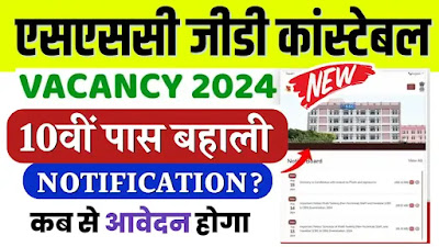 SSC GD Constable Recruitment 2024, SSC GD Notification, एसएससी जीडी कांस्टेबल भर्ती 2025, SSC GD Constable Vacancy Details