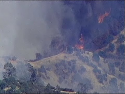 CA-SCU Mustang - Wildland Fire Henry Coe State Park- Video screen shot