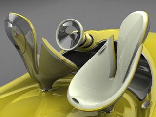 New Design Daedalus futuristic Concept car for future