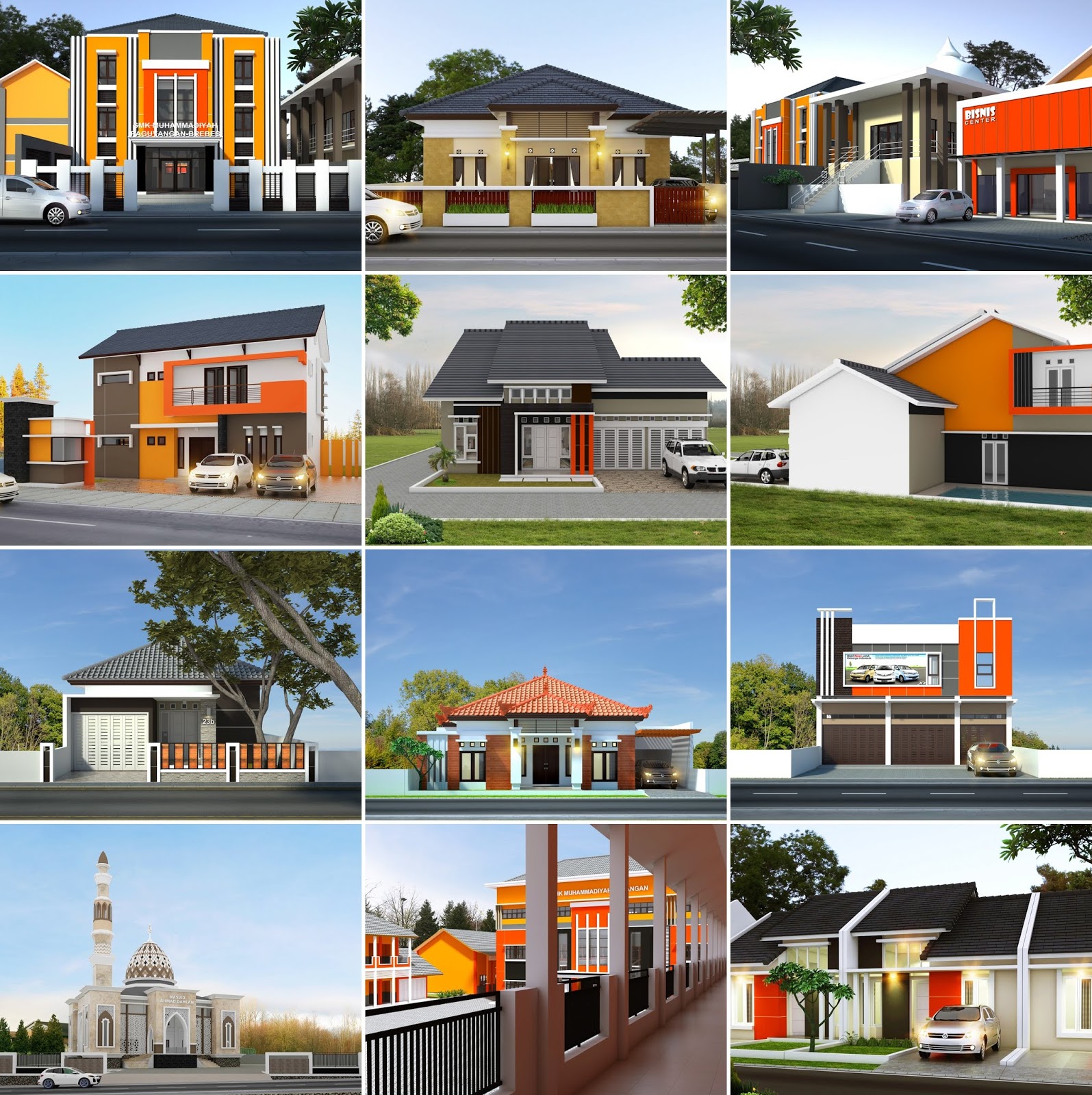 Ide Gambar Desain Rumah Minimalis Cilacap Terlihat Keren 