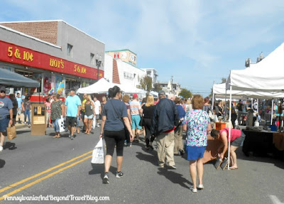 Columbus Day Street Fair in Ocean City New Jersey