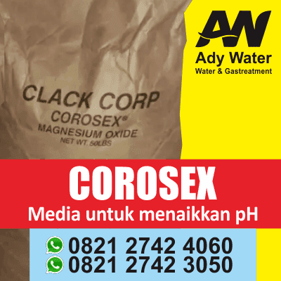 Corosex Filter Media untuk Menaikkan pH