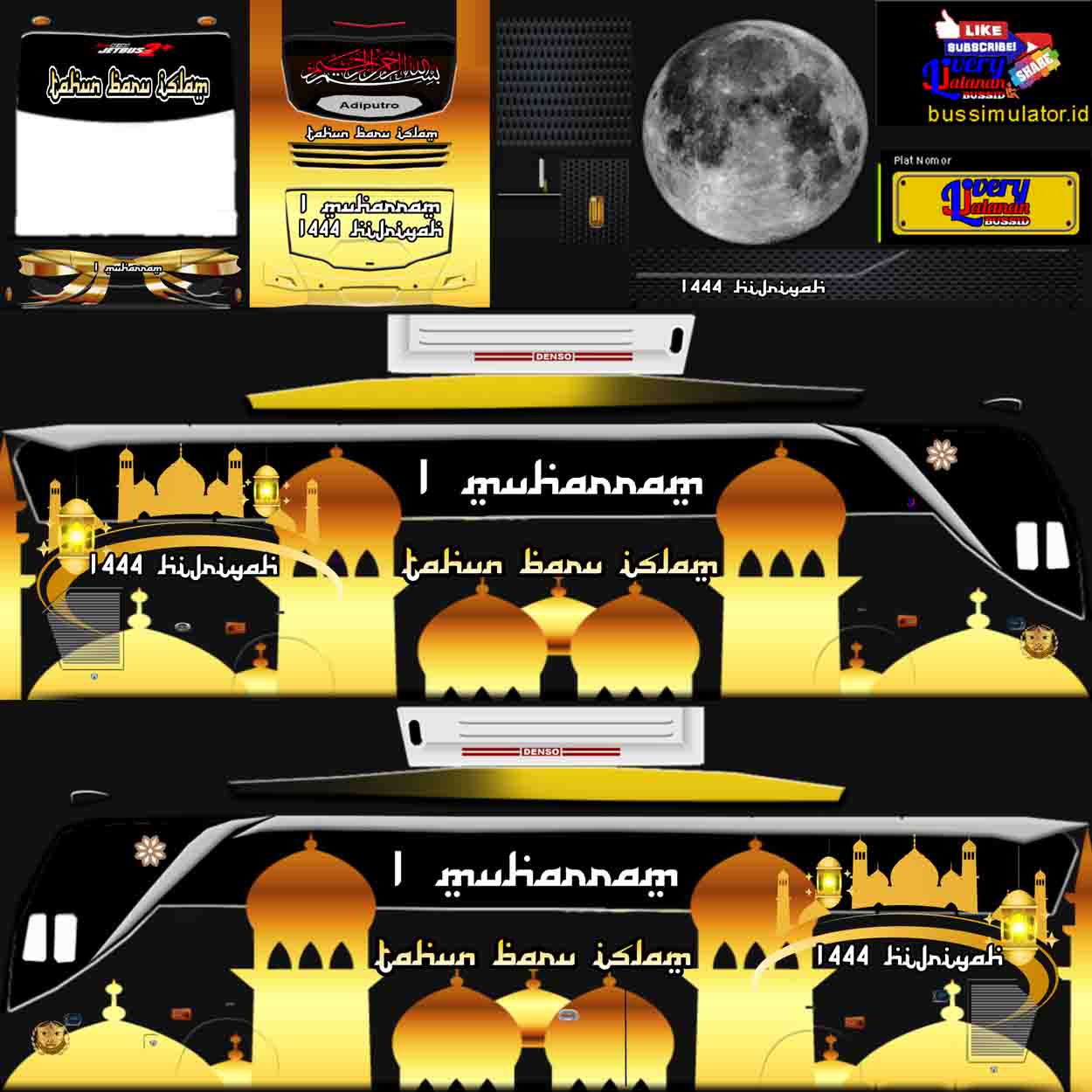 livery bussid sholawat