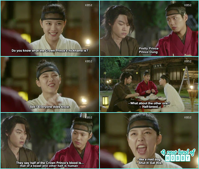  Ra On make fun of crown prince and his nick name - Love in the Moonlight - Episode 2 Review 