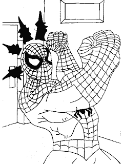 spiderman coloring pages