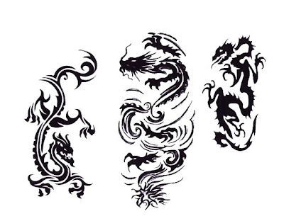 Tribal Tattoo Dragon, Art Tattoo, Design Tattoo, Pictures Tattoo, Gallery Tattoo, Dragon Tattoo Tribal