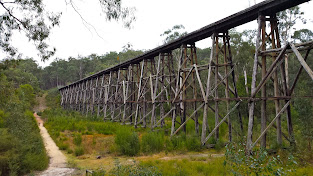 Stony Creek Trestle Bridge, Rail trail