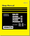 eBook SHOP MANUAL KOMATSU Hydraulic Excavator PC400-8R, PC400LC-8R, PC450-8R, PC450LC-8R