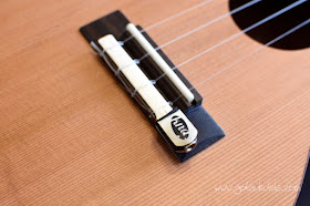 Kremona UK-1 Ukulele pickup fitted