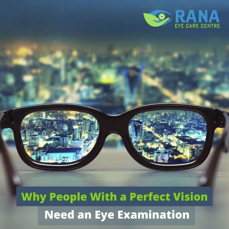 Why People With a Perfect Vision also need an Eye Examination ?