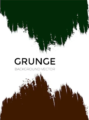 Grunge brush design free vector nobgfx