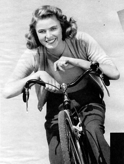 A couple of days ago my mom told me to look up someone named Ingrid Bergman