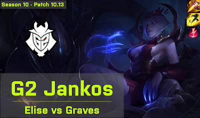G2 Jankos Elise JG vs Graves - EUW 10.13
