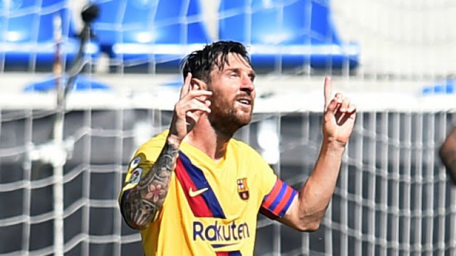 Lionel Messi 7th pichichi trophy